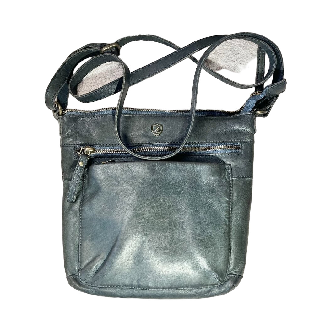Cochoa Crossbody Handmade Top-grain Oil-dyed Cowhide Leather SOFT PATINATED BAG